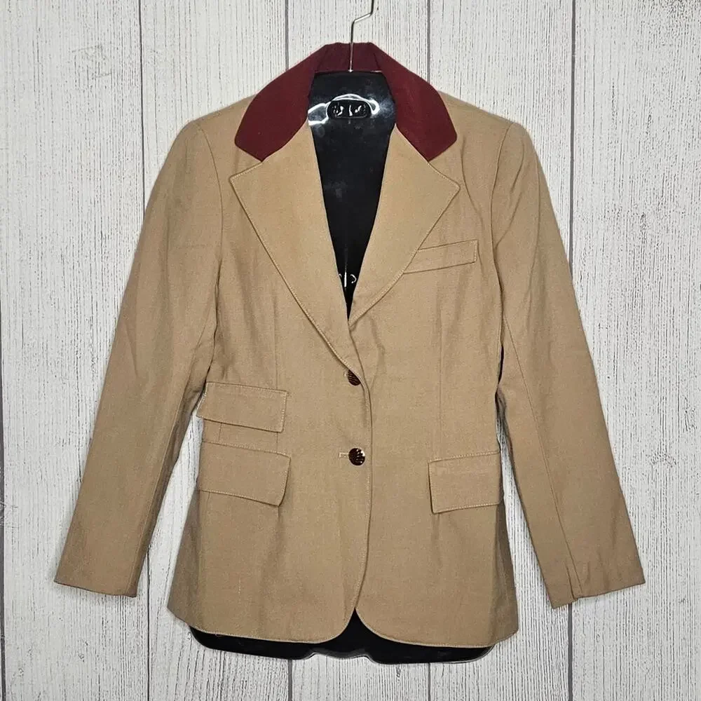 VTG Omniform Continental Airlines by Joyce Dixon Set - Trench, Blazer, & Skirt